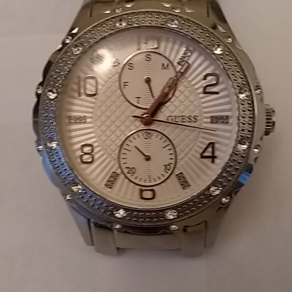 Silver-Tone Multifunction Watch - image 7